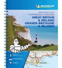 Road & Street Atlases Michelin Straßenatlas Großbritannien & Irland mit Spiralbindung Michelin