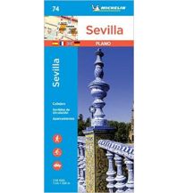 City Maps Michelin Stadtplan 74, Sevilla 1:10.000 Michelin france