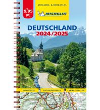 Reise- und Straßenatlanten Michelin Kompaktatlas Deutschland 2023/2024 Michelin