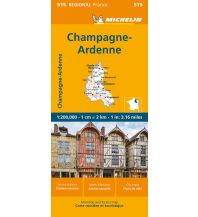 Straßenkarten Frankreich Michelin Champagne Ardennen Michelin