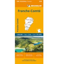 Straßenkarten Frankreich Michelin Franche-Comte Michelin