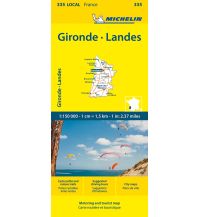 Road Maps France Michelin Aquitanien - Bordeaux Michelin