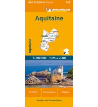 Straßenkarten Frankreich Michelin Aquitaine Michelin