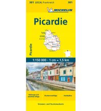 Straßenkarten Frankreich Michelin Picardie Michelin