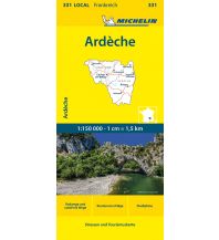 Straßenkarten Frankreich Michelin Ardeche-Haute Loire Michelin