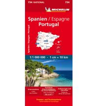 Road Maps Spain Michelin Spanien / Portugal Michelin