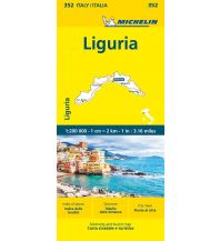 Straßenkarten Italien Michelin Ligurien Michelin