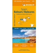 Road Maps Michelin Balearen (Mallorca, Ibiza, Menorca) Michelin