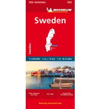 Straßenkarten Michelin Schweden Michelin