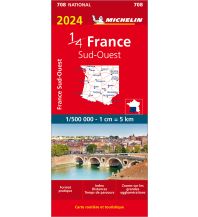 Road Maps France Michelin Südwestfrankreich Michelin