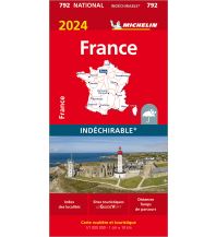 Road Maps France Michelin Frankreich 2023 (widerstandsfähig) Michelin