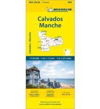 Straßenkarten Frankreich Michelin Straßenkarte Local 303 Frankreich, Normandie West 1:150.000 Michelin