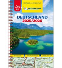 Road & Street Atlases Michelin Kompaktatlas Deutschland 2023/2024 Michelin