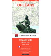 City Maps Blay Foldex Stadtplan Frankreich - Orleans 1:10.000 Cartes-Plans-Guides Blay-Foldex