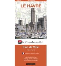 City Maps Blay Foldex Stadtplan Frankreich - Le Havre 1:10.000 Cartes-Plans-Guides Blay-Foldex