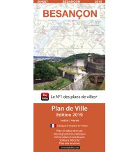 City Maps Blay Foldex Stadtplan Frankreich - Besancon 1:12.000 Cartes-Plans-Guides Blay-Foldex