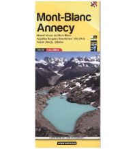 Wanderkarten Frankreich Karte Mont Blanc Annecy 1:60.000 Libris