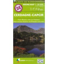 Hiking Maps Pyrenees Carte de Randonnees 8 Pyrenäen - Cardagne-Capcir 1:50.000 Rando Editions