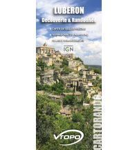 Hiking Maps France VTopo Découverte & Randonnée Luberon 1:58.000 Vtopo 