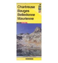 Wanderkarten Frankreich Libris WK 03 Frankreich - Chartreuse, Bauges, Belledonne, Maurienne 1:60.000 Libris