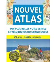 Radkarten Nouvel Atlas des plus belles voies vertes et véloroutes du Grand Ouest Ouest-France