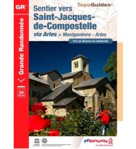Weitwandern Sentier vers Saint-Jacques-de-Compostelle - Via Arles FFRP