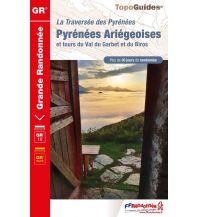 Long Distance Hiking FFRP Topo Guide 1090, Pyrénées Ariégeoises FFRP