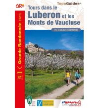 Wanderführer FFRP Topo Guide 8401, Tours dans le Luberon et les Monts de Vaucluse FFRP