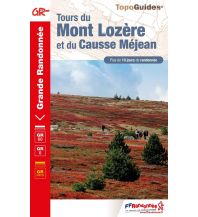 Weitwandern FFRP Topo Guide 621, Tours du Mont Lozère et du Causse Méjean FFRP