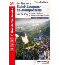 Long Distance Hiking FFRP Topo Guide 652, Französischer Jakobsweg: Figeac - Moissac FFRP