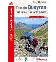 Long Distance Hiking FFRP Topo Guide 505, Tour du Queyras FFRP