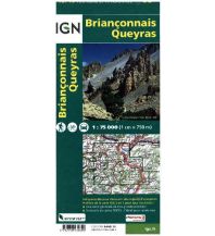 Hiking Maps France IGN WK 05 Top 75 Frankreich - Brianconnais, Queyras 1:75.000 IGN