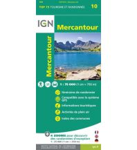Hiking Maps France IGN Top 75 WK 10 Frankreich - Mercantour 1:75.000 IGN