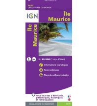 Straßenkarten IGN Pays - Decouverte du Monde - Ile Maurice / Mauritius 1:85.000 IGN