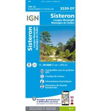 Hiking Maps France IGN Carte 3339 OT, Sisteron 1:25.000 IGN