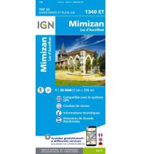 Hiking Maps France IGN Carte 1340 ET, Mimizan 1:25.000 IGN