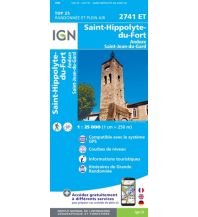 Wanderkarten Frankreich IGN Carte 2741 ET Frankreich - Saint-Hippolyte-du-Fort 1:25.000 IGN