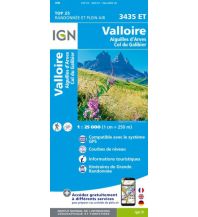 Hiking Maps France IGN Carte 3435 ET, Valloire 1:25.000 IGN