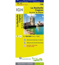 Wanderkarten IGN Carte 138 Top 100 Frankreich - La Rochelle, Cognac 1:100.000 IGN