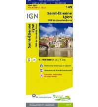 Wanderkarten IGN Carte 149 Top 100 Frankreich - Lyon, St-Etienne 1:100.000 IGN
