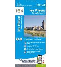 Wanderkarten Frankreich IGN Carte 1211 OT, Les Pieux 1:25.000 IGN