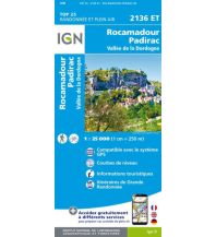 Wanderkarten Frankreich IGN Carte 2136 ET, Rocamadour, Padirac 1:25.000 IGN