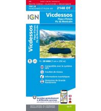 Hiking Maps Pyrenees IGN Carte 2148 OT-R, Vicdessos 1:25.000 IGN