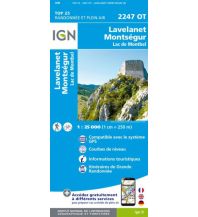 Hiking Maps Pyrenees IGN Carte 2257 OT, Lavelanet, Montségur 1:25.000 IGN