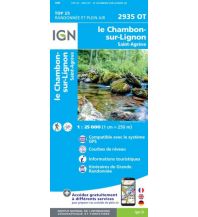 Wanderkarten Frankreich IGN Carte 2935 OT, Le Chambon-sur-Lignon 1:25.000 IGN