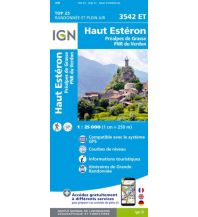 Hiking Maps France IGN Carte 3542 ET, Haut Estéron 1:25.000 IGN