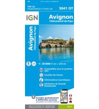 Wanderkarten Frankreich IGN Carte 3041 OT, Avignon 1:25.000 IGN