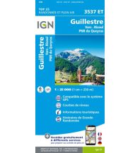 Hiking Maps France IGN Carte 3537 ET, Guillestre 1:25.000 IGN