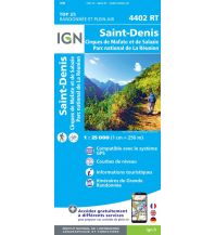 Hiking Maps France IGN Carte 4402 RT Frankreich - St-Denis 1:25.000 IGN