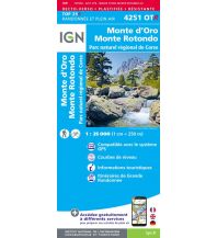Wanderkarten IGN Carte 4251 OT-R Frankreich - Monte d'Oro, Monte Rotondo 1:25.000 IGN
